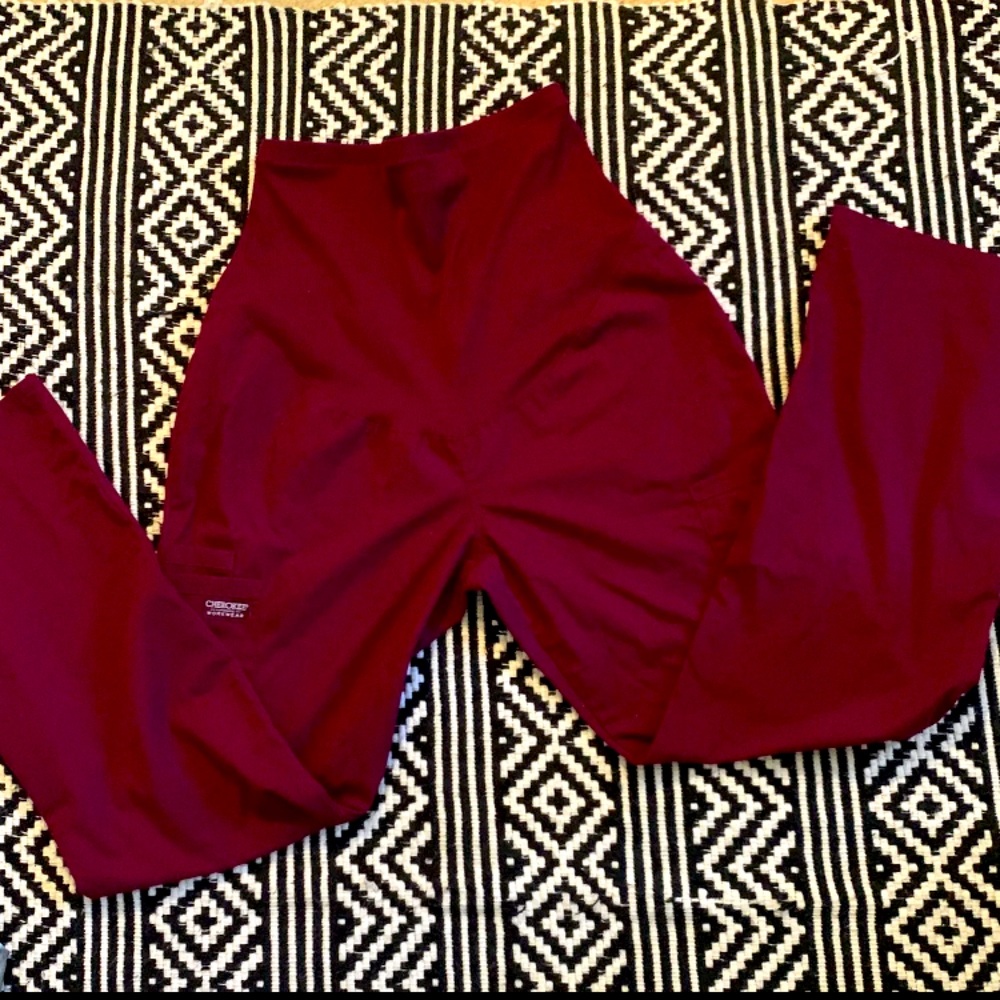 Cherokee maternity scrub pants